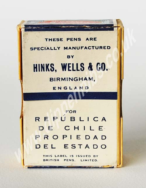 Gladstone pen box back